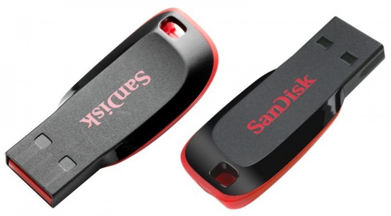 Флеш-накопитель Sandisk Cruzer Blade 32Gb SDCZ50-032G-B35 (Black) купить в интернет-магазине icover