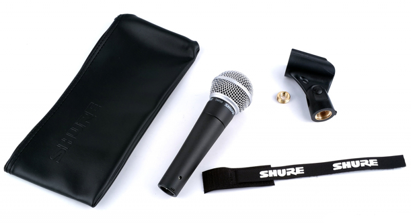 Кардиоидный динамический вокальный микрофон Shure SM58-LCE (Black) купить в интернет-магазине icover