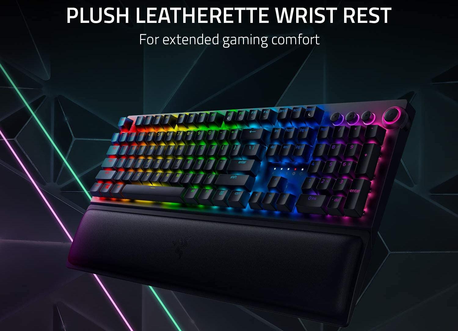 Игровая клавиатура Razer BlackWidow V3 Pro Green Switch Russian Layout (RZ03-03530800-R3R1) купить в интернет-магазине icover