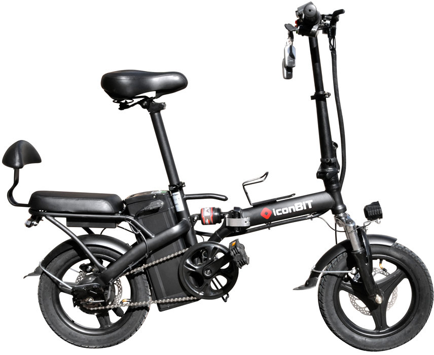 Электровелосипед iconBIT E-BIKE K202 (Black) купить в интернет-магазине icover