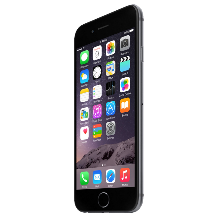 Смартфон Apple iPhone 6 128Gb 4.7" Space Gray (MG4A2RU/A) купить в интернет-магазине icover