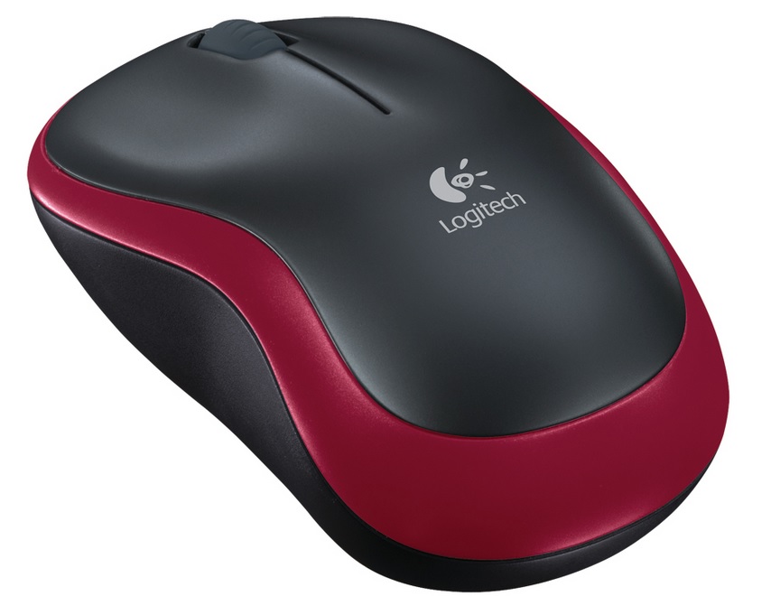 Беспроводная мышь Logitech Wireless Mouse M185 910-002240 (Black/Red) купить в интернет-магазине icover