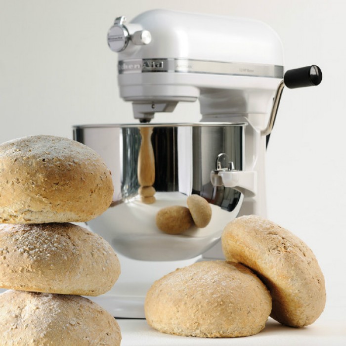 Планетарный миксер KitchenAid Artisan 6.9 л 5KSM7580XEFP (Frosted Pearl) купить в интернет-магазине icover