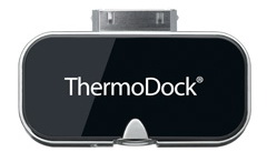 Medisana ThermoDock - термометр электронный индивидуальный для iPhone 4/4S/iPad 2/3 купить в интернет-магазине icover