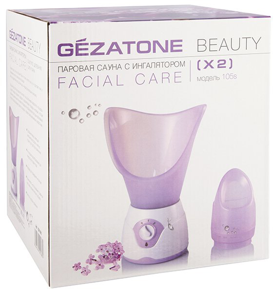 Паровая сауна Gezatone 105S (Pink) купить в интернет-магазине icover