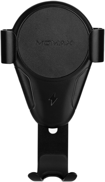 Автодержатель Momax Q.Mount Gravity Wireless Charging (Black) купить в интернет-магазине icover