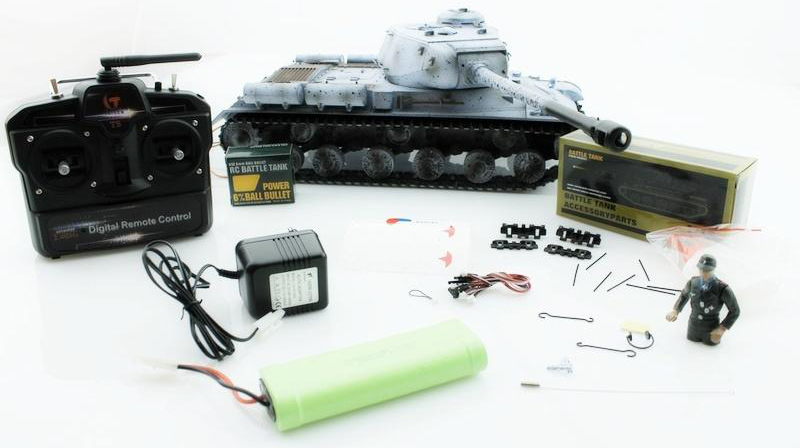 Радиоуправляемый танк Taigen ИС-2 зимний RTR 1:16 (TG3928-1S) купить в интернет-магазине icover