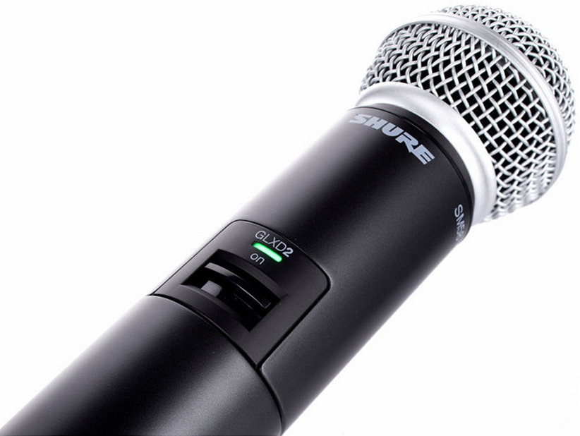 Вокальная радиосистема Shure GLXD24E/SM58 Z2 с ручным передатчиком (Black) купить в интернет-магазине icover