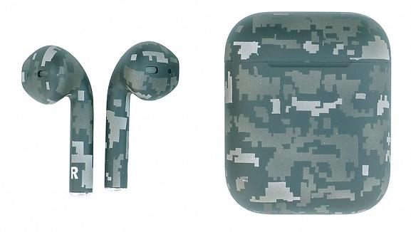 Беспроводные наушники Apple AirPods Color (Camo Pixel) купить в интернет-магазине icover