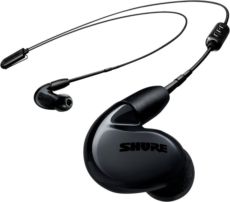 

Bluetooth-наушники с микрофоном Shure SE846-K+BT2-EFS (Black)