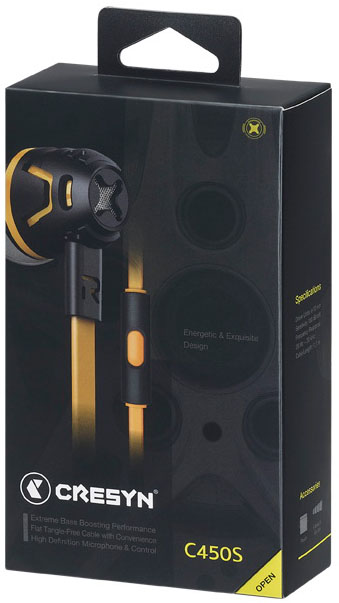 Cresyn C450S - проводная гарнитура (Yellow) купить в интернет-магазине icover