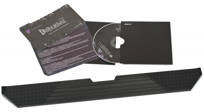 Tesoro Durandal eSPORT Edition TS-G1NL - игровая клавиатура (Black/Cherry MX Black&Red) купить в интернет-магазине icover