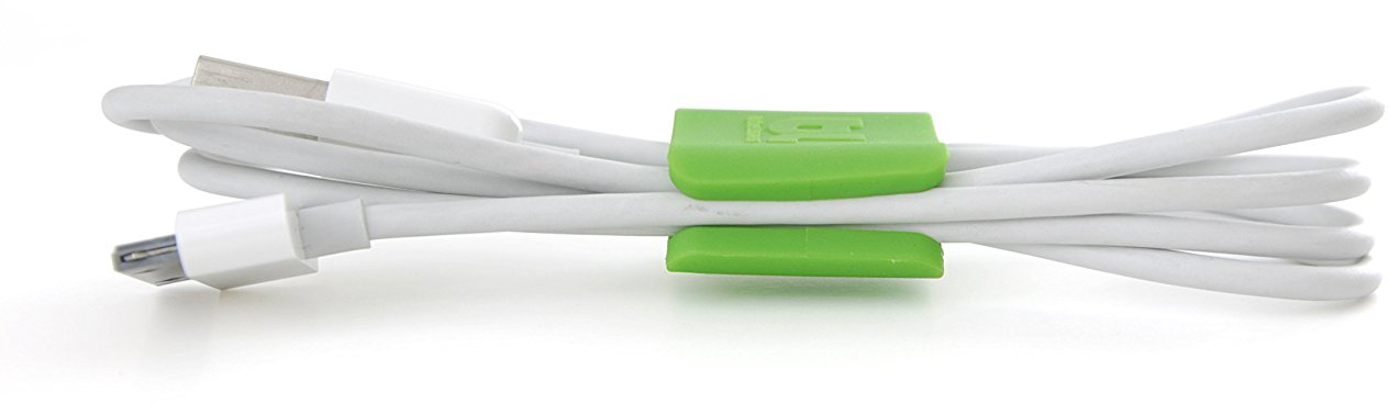 Клипсы-держатели для проводов Bluelounge CableClip Small BLUCC-SM (Grey/Green) купить в интернет-магазине icover