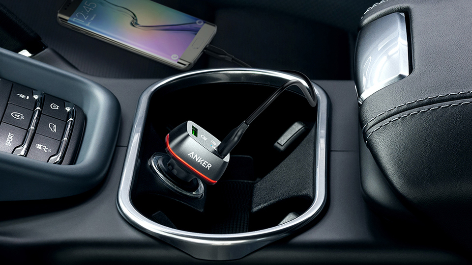 Автомобильное зарядное устройство Anker PowerDrive+ 2 Offline Packaging V3 A2224H11 (Black) купить в интернет-магазине icover