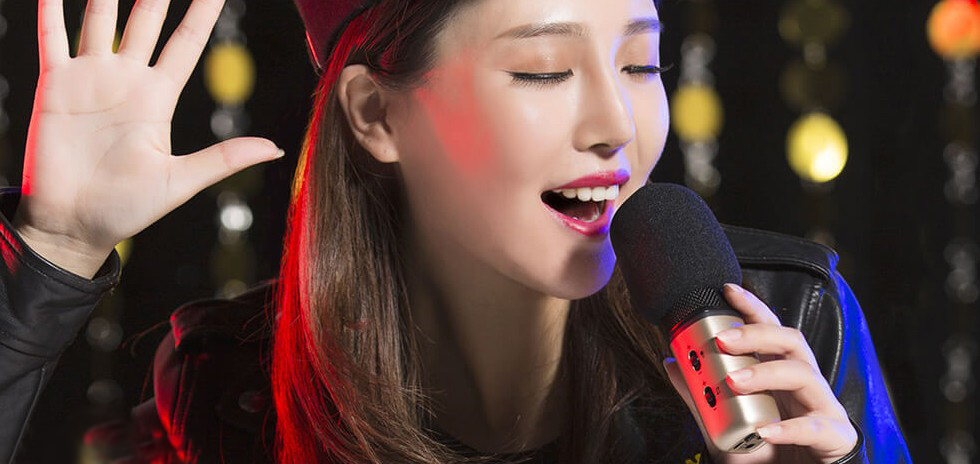 Микрофон Xiaomi Just Sing C1 (Red) купить в интернет-магазине icover