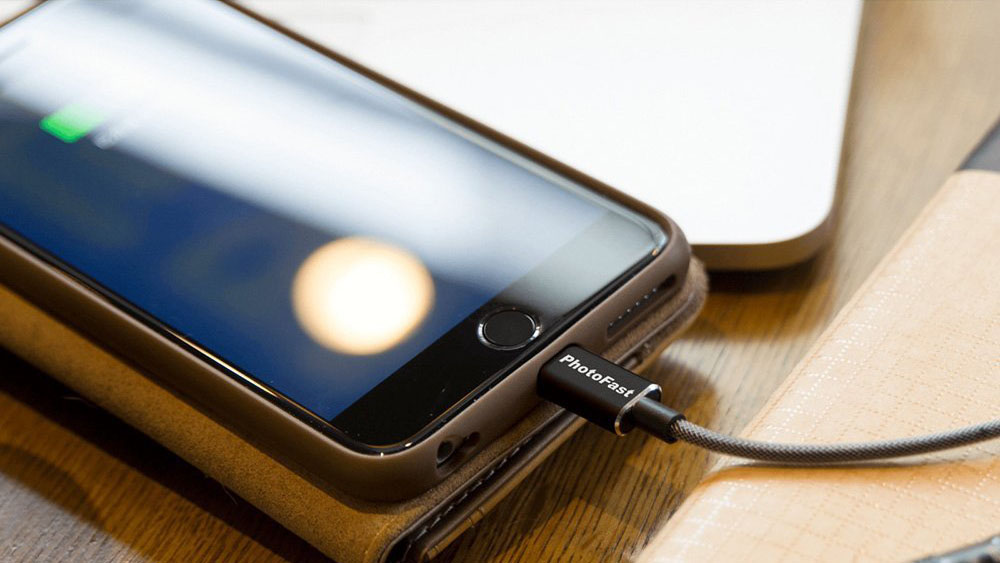 Флеш-накопитель PhotoFast MemoriesCable GEN3 32Gb USB-C адаптер (Black) купить в интернет-магазине icover