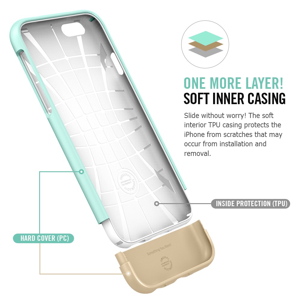 Spigen Style Armor Series (SGP11046) - чехол для iPhone 6 4.7" (Mint) Spigen Style Armor Series (SGP11046) - чехол для iPhone 6 4.7" (Mint)