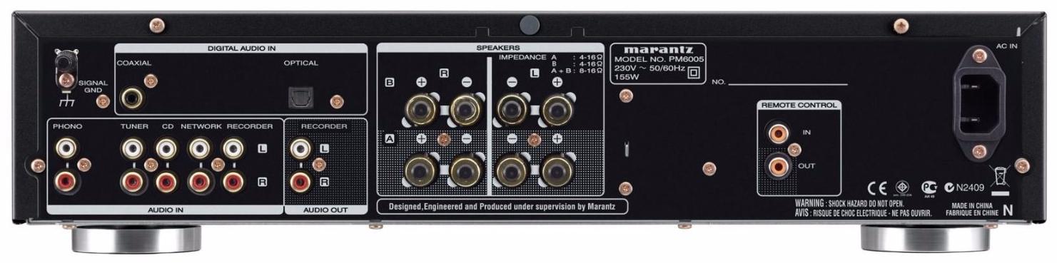 Marantz PM6005 - двухканальный стереоусилитель (Black) купить в интернет-магазине icover