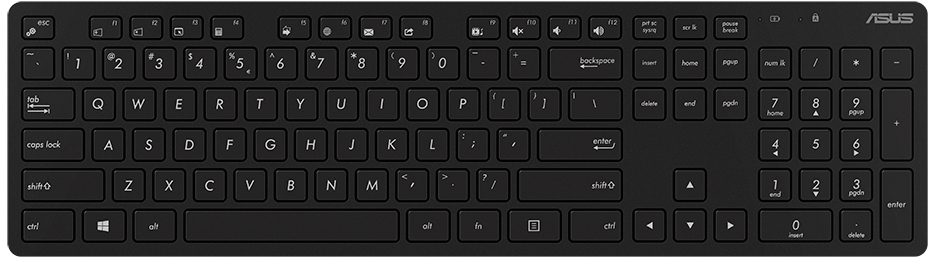 Клавиатура и мышь Asus W5000 Wireless Set 90XB0430-BKM1C0 (Black) купить в интернет-магазине icover