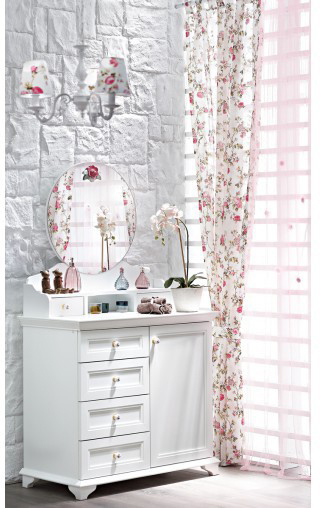 Dogtas Secret Garden SG-1201 - бельевой комод (White) купить в интернет-магазине icover