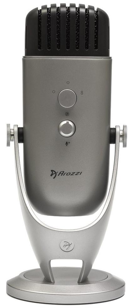 Цифровой микрофон Arozzi Colonna (Silver) купить в интернет-магазине icover