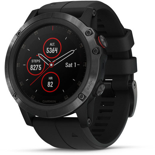 Умные часы Garmin Fenix 5X Plus 010-01989-01 (Black) купить в интернет-магазине icover