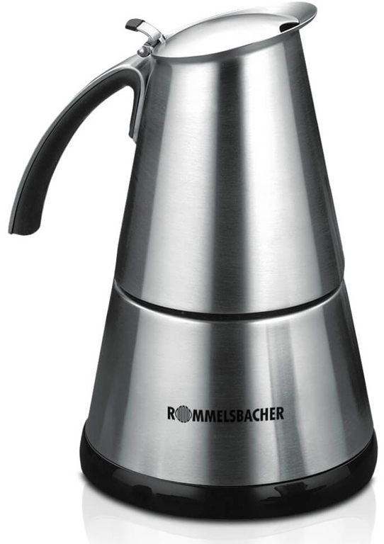 

Гейзерная кофеварка Rommelsbacher EKO 364/E (00-00001773)