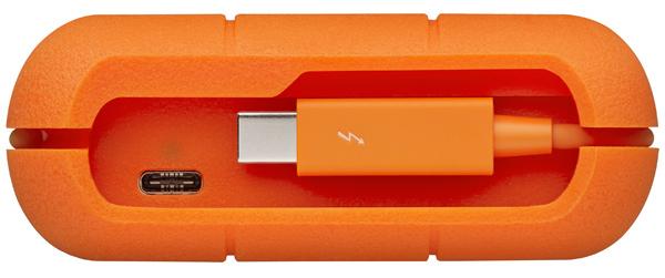 Внешний накопитель LaCie Rugged Thunderbolt USB-C HDD 5TB STFS5000800 (Orange) купить в интернет-магазине icover
