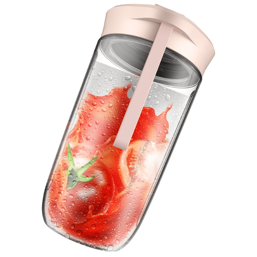 Портативный блендер Deerma Mini Juice Blender DEM-NU05 (Pink) купить в интернет-магазине icover