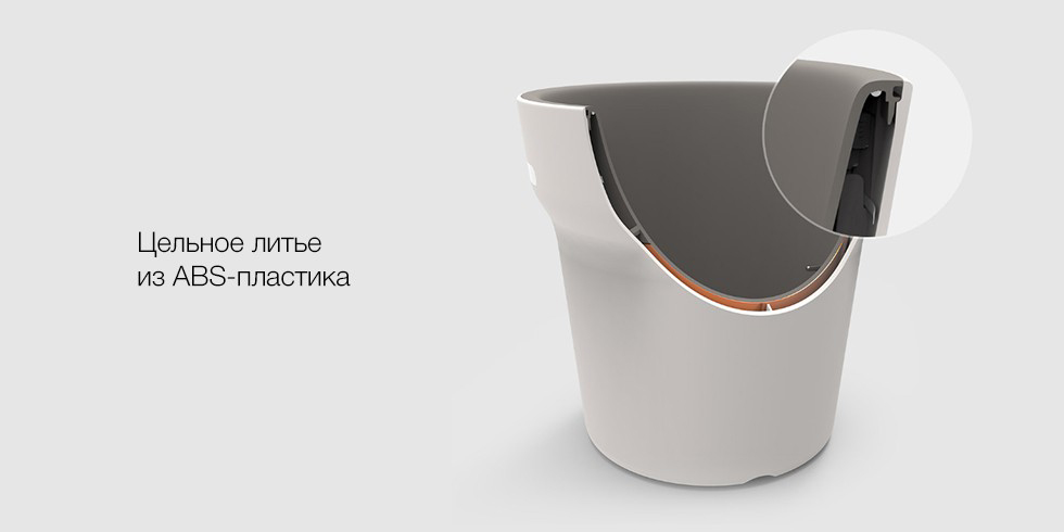 Умный цветочный горшок Xiaomi Pot Flower Smart (Light Grey) купить в интернет-магазине icover