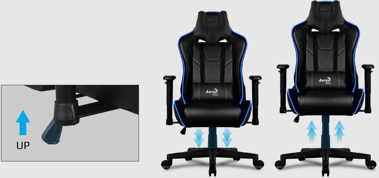 Игровое кресло Aerocool AC220 AIR RGB (Black) купить в интернет-магазине icover