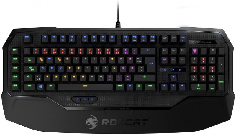 Roccat Ryos MK FX (ROC-12-881-BN) - игровая клавиатура (Cherry MX Brown) купить в интернет-магазине icover