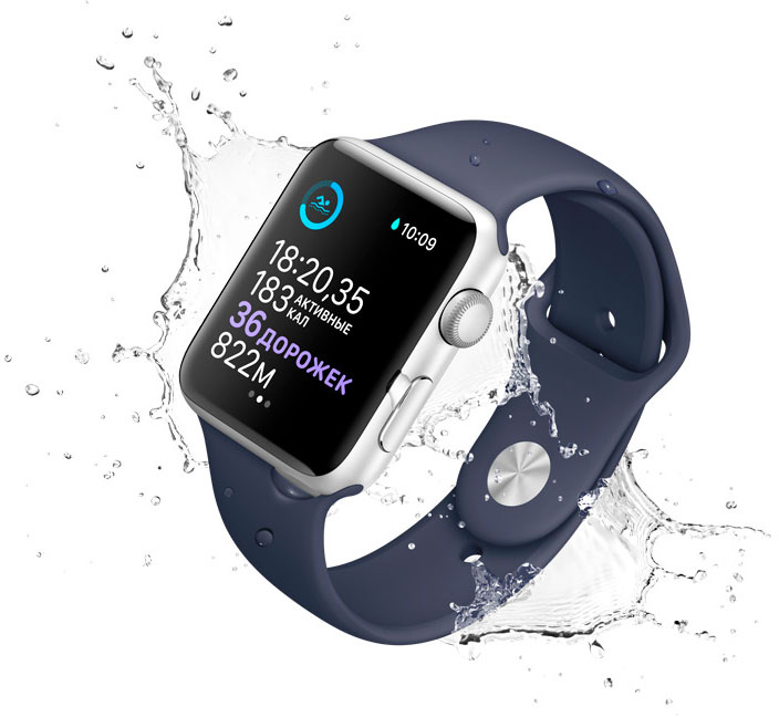 Умные часы Apple Watch Series 3 42 mm (Space Gray Aluminum/Black Sport Band) купить в интернет-магазине icover