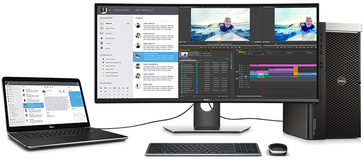 Монитор Dell UltraSharp U3417W 34" IPS (3417-4886) купить в интернет-магазине icover