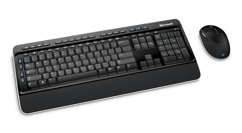 Беспроводные клавиатура и мышь Microsoft Wireless Desktop 3000 (MFC-00019) купить в интернет-магазине icover