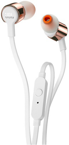 JBL T210 - внутриканальная гарнитура (Gold) купить в интернет-магазине icover