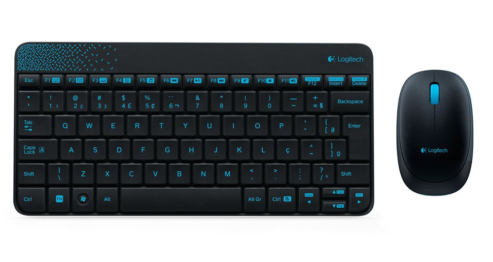 Logitech Wireless Combo MK240 - беспроводные клавиатура и мышь (Black) 920-005790 купить в интернет-магазине icover