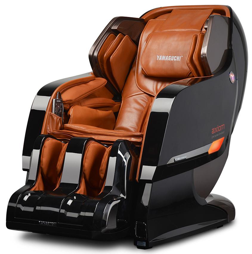 

Массажное кресло Yamaguchi Axiom Chrome Limited (Black/Brown)