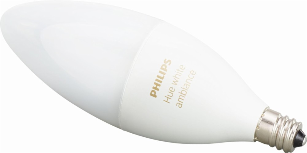 Умная светодиодная лампа Philips Hue White Ambiance E12 Apple HomeKit (929001301601) купить в интернет-магазине icover