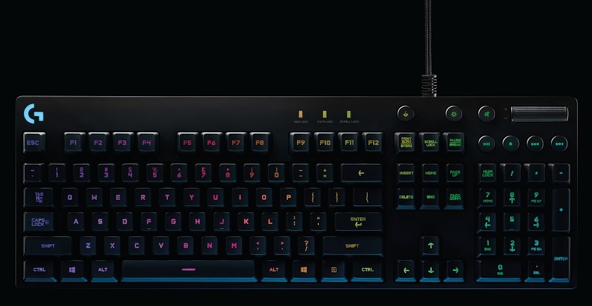 Игровая клавиатура Logitech G810 Orion Spectrum 920-007750 (Black) купить в интернет-магазине icover