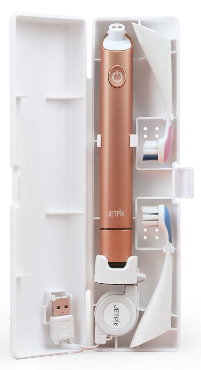 Электрическая зубная щетка Jetpik JP300 (Rose Gold) купить в интернет-магазине icover