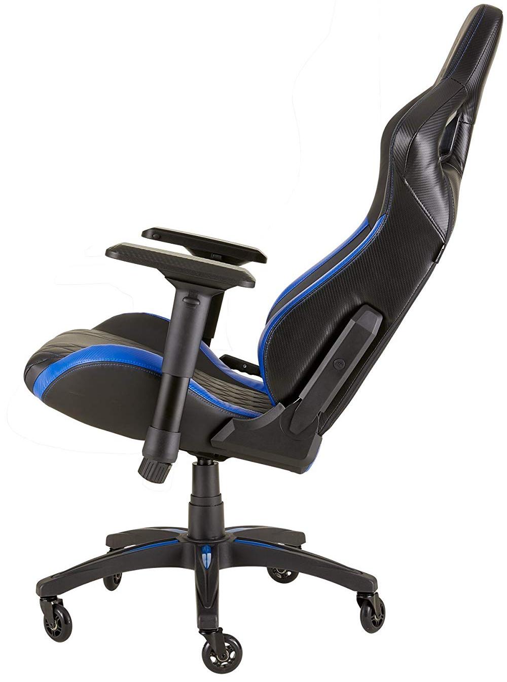 Игровое кресло Corsair T1 Race 2018 CF-9010014-WW (Black/Blue) купить в интернет-магазине icover