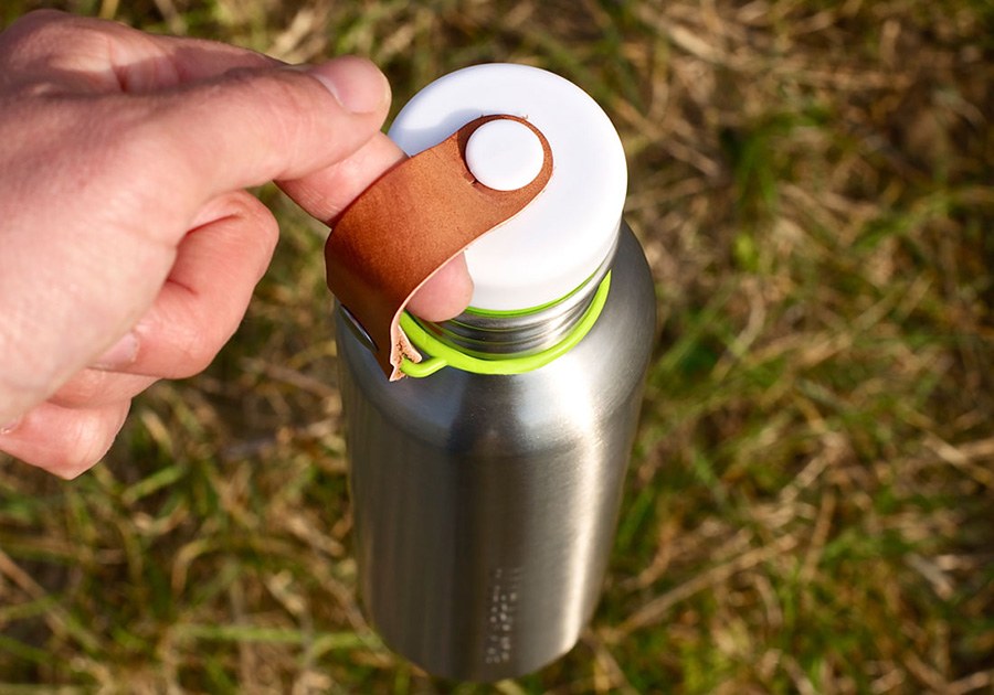Термос Black+Blum Thermo-Flask (BAM-TF-S001) 350 мл (Сталь-лайм) купить в интернет-магазине icover