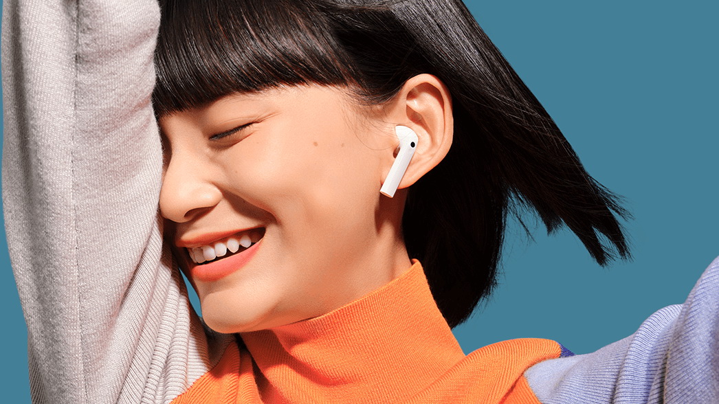 Беспроводные наушники Xiaomi Redmi Buds 3 (White) купить в интернет-магазине icover