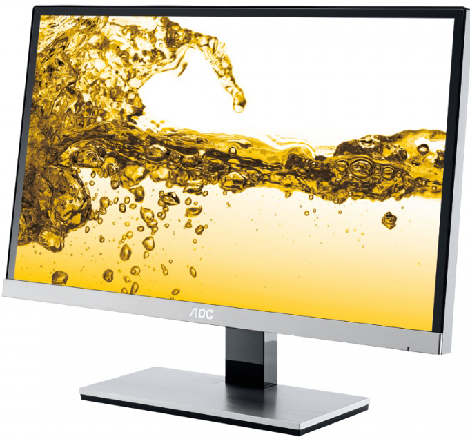 AOC i2367F LCD 23'' IPS - монитор (Silver/Black) купить в интернет-магазине icover