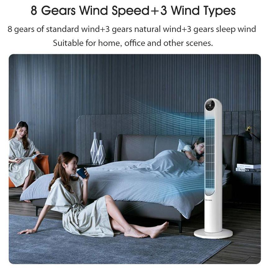 Вентилятор Xiaomi Airmate Tower Fan (White) купить в интернет-магазине icover