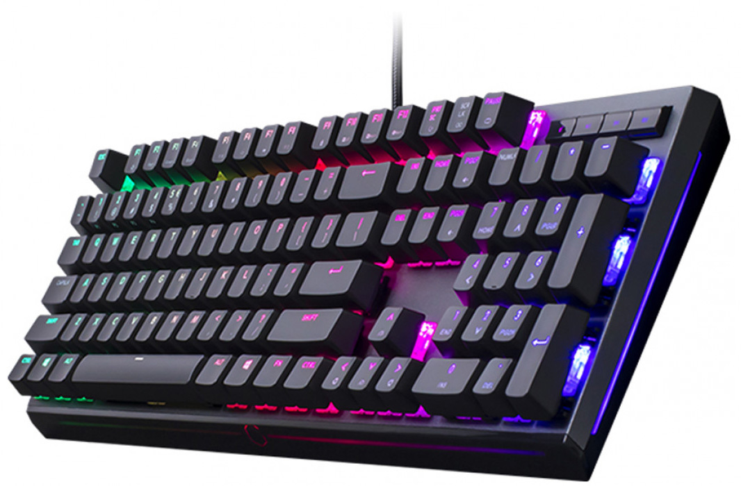 Игровая клавиатура Cooler Master Masterkeys MK750 (MK-750-GKCR1-RU) Cherry MX Red RGB (Black) купить в интернет-магазине icover
