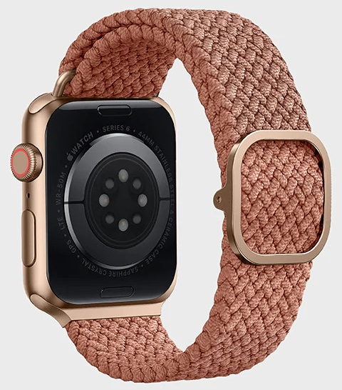 Ремешок Uniq ASPEN Strap Braided (44MM-ASPPNK) для Apple Watch 42/44/45 mm (Pink) купить в интернет-магазине icover