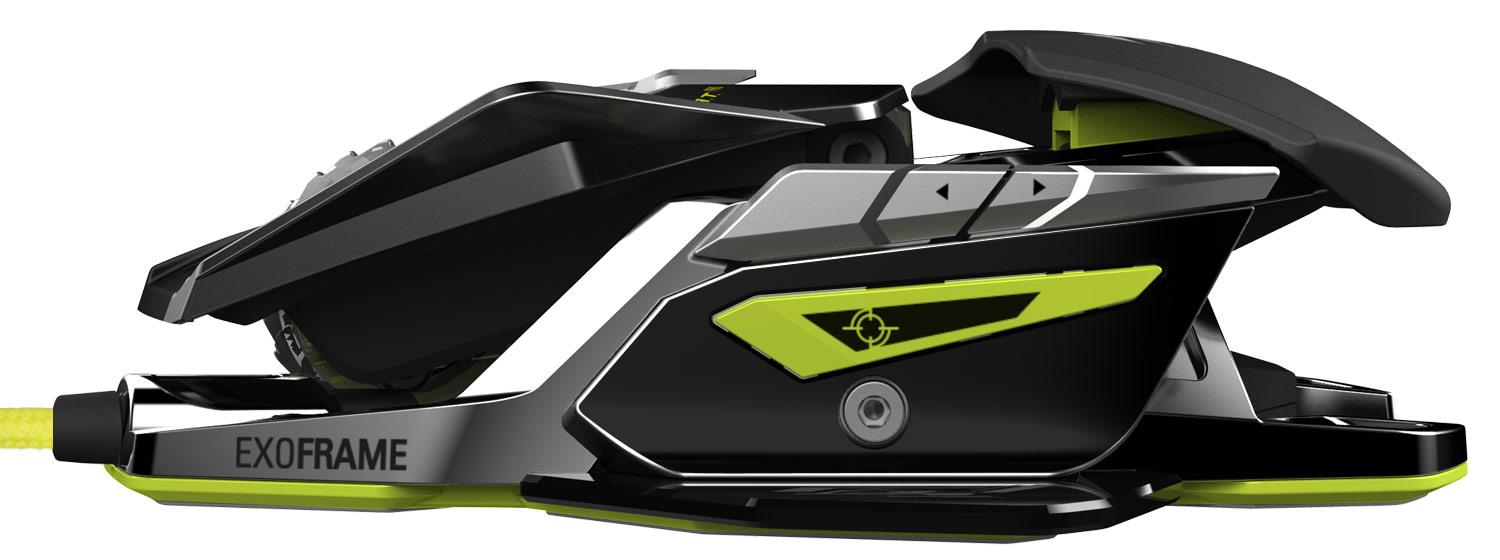 Mad Catz R.A.T.PRO X Gaming Mouse (MCB4371800A6/02/1) - лазерная мышь (Black) купить в интернет-магазине icover