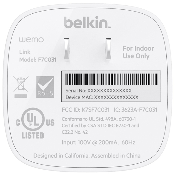 Умные лампы Belkin WeMo Lighting Starter Kit для iOS и Android (F5Z0489VF) купить в интернет-магазине icover